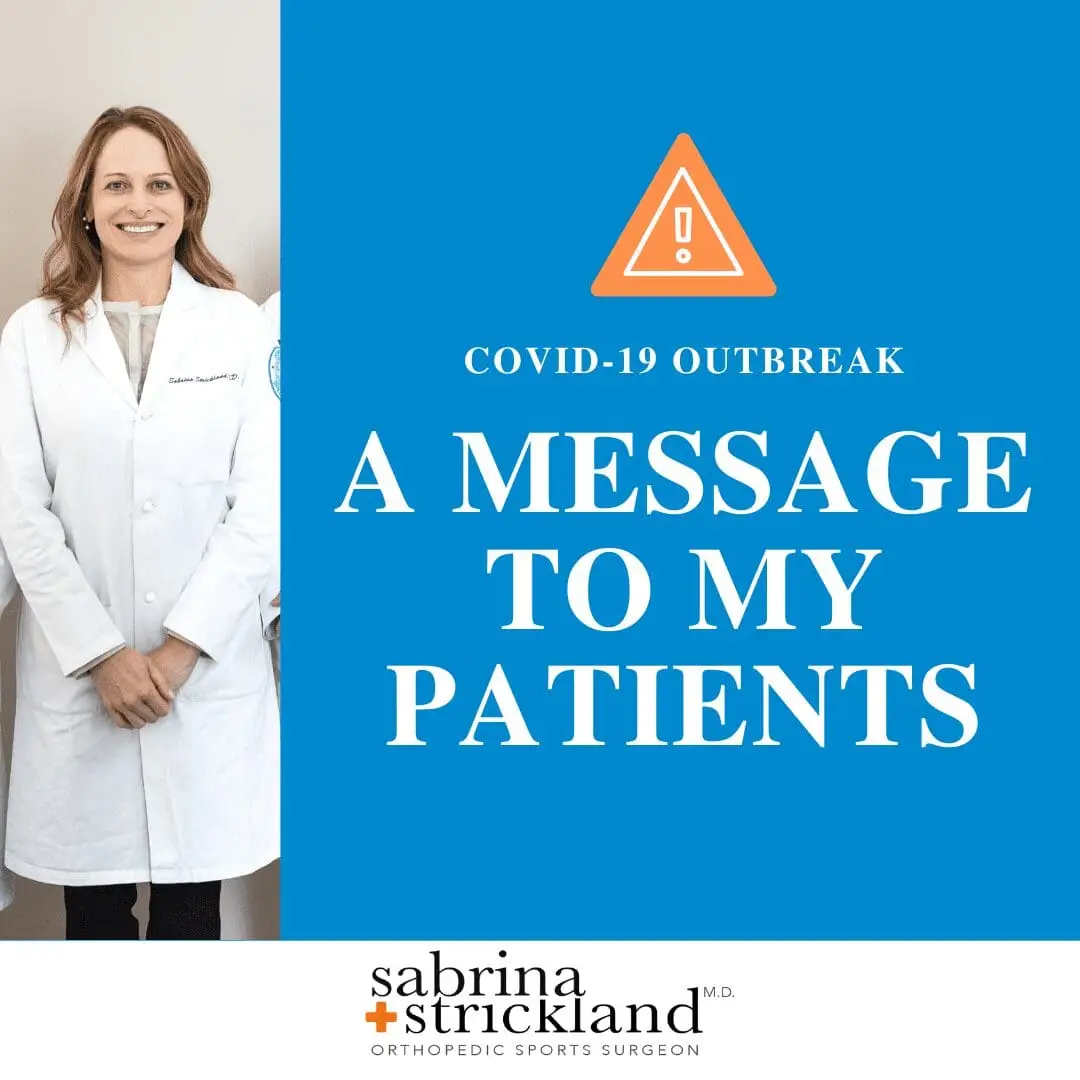 A Message To My Patients - COVID-19
